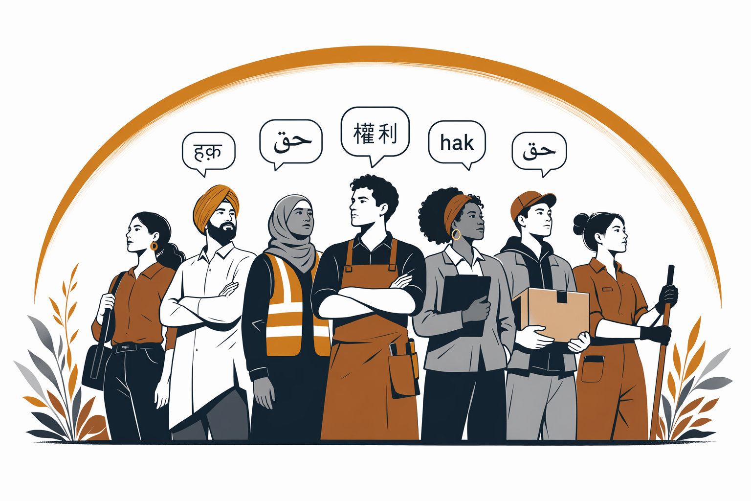 Illustration for Workplace rights for new immigrants